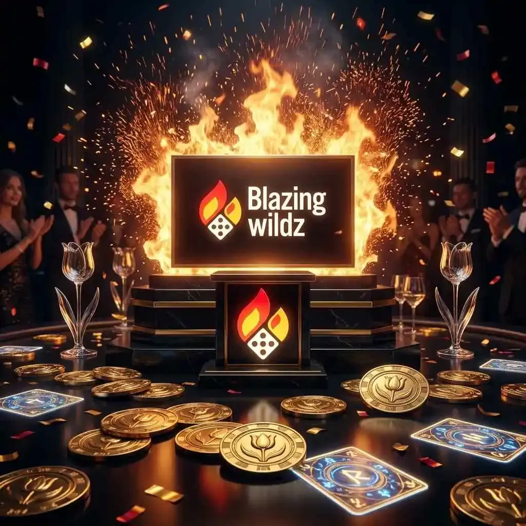 Explosion with magic cards and